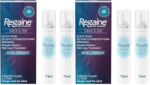 Regaine for Women, Hair Growth...’ Supply, 2 x 73ml (Pack of 2) - down 27.48% (£24.73) to £65.27 from £90.00