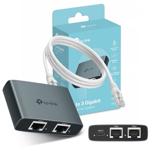 NEW TP-Link EH310 Ethernet Spl...or Router, Laptop/PC, TV, Xbox - down 54.90% (£18.22) to £14.97 from £33.19