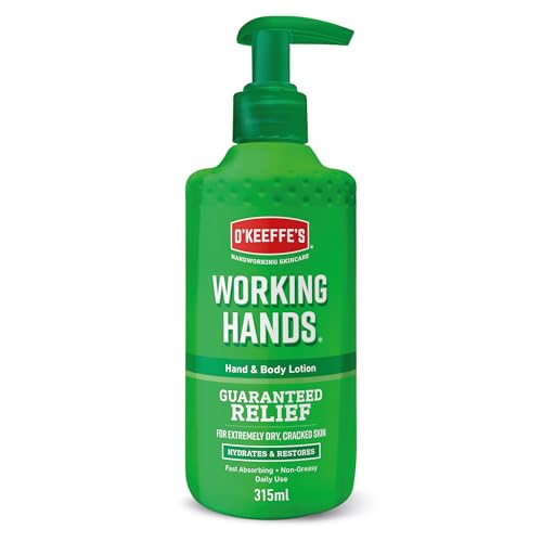 O'Keeffe's Working Hands Hand ...reasy & Suitable for Daily Use - down 33.29% (£4.99) to £10.00 from £14.99