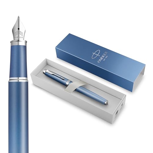 Parker IM Writing Rituals Foun...dium Nib | Blue Ink | Gift Box - down 13.60% (£4.80) to £30.49 from £35.29