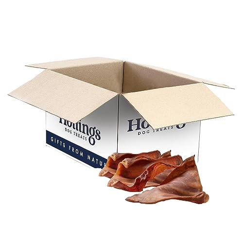 Hollings Pig Ears Dog Treats, ...e & High in Protein (20 Loose) - down 19.51% (£5.43) to £22.40 from £27.83