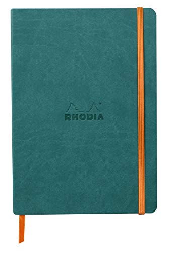 RHODIA 117376C - Peacock Soft ... Cover - Rhodiarama Collection - down 25.47% (£4.19) to £12.26 from £16.45
