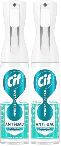 Cif Infinite Clean Anti-Bac Cl...teria and Viruses* (Pack of 2) - down 37.50% (£3.00) to £5.00 from £8.00