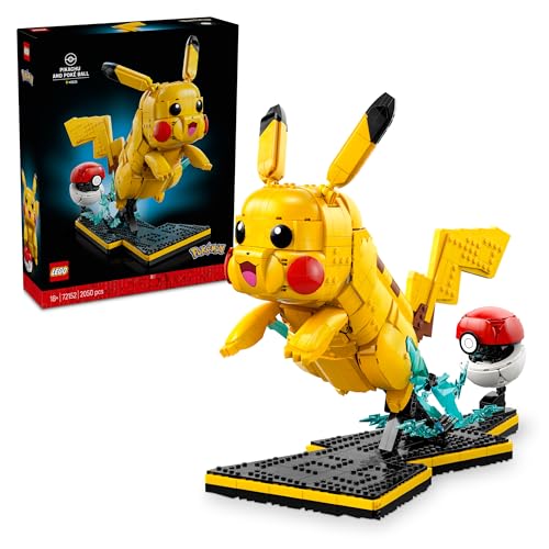 LEGO Pokémon Pikachu and Poké ...tible Gaming Gift Idea - 72152 - down 12.33% (£20.09) to £142.90 from £162.99
