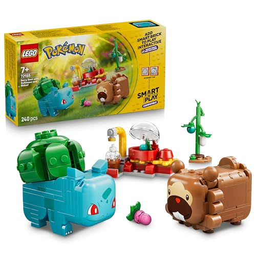 LEGO Pokémon SMART Play: Berry...ear Old Boys and Girls - 72155 - down 27.79% (£5.00) to £12.99 from £17.99