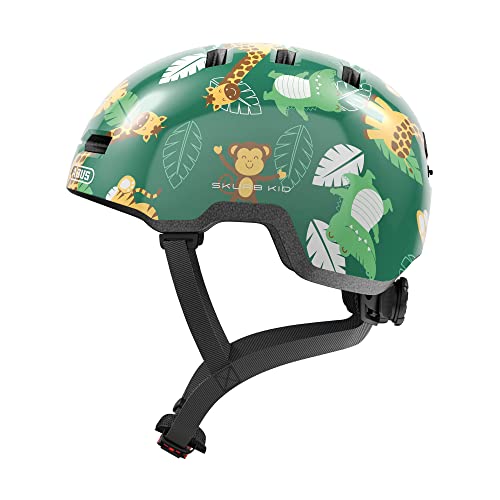 Abus Children'S Helmet Skurb K...Girls And Boys - Green, Size M - down 24.59% (£10.13) to £31.07 from £41.20