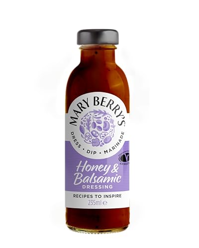 Mary Berry's Honey & Balsamic Vinaigrette 235ml (Pack of 6) - down 49.71% (£2.56) to £2.59 from £5.15
