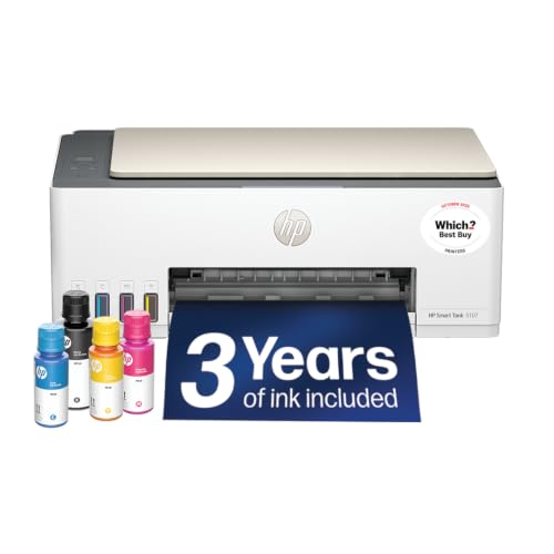 HP Smart Tank 5107 All in One ... | Easy Setup | Reliable Wi-Fi - down 21.10% (£27.99) to £104.66 from £132.65