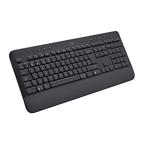 Logitech Signature K650 Wireless Keyboard with Wrist Rest - down 14.48% (£5.50) to £32.49 from £37.99