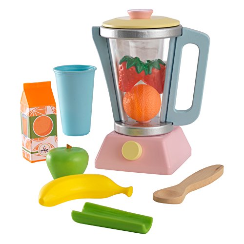 KidKraft Pastel Smoothie Set - Play Kitchen accessory - down 37.68% (£8.92) to £14.75 from £23.67