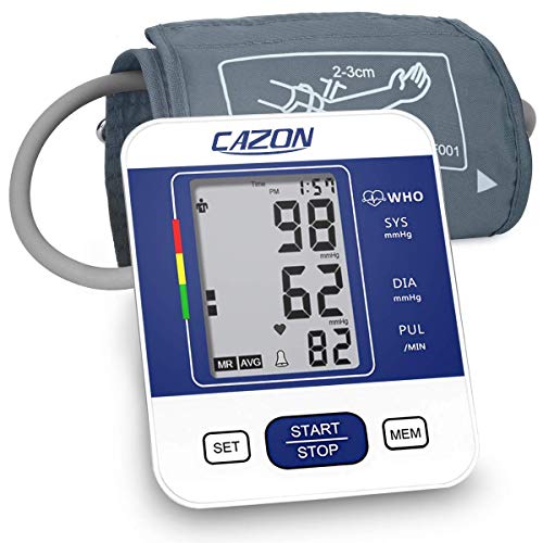 CAZON Blood Pressure Monitors ...uff 22-40cm LCD Display (Blue) - down 23.82% (£5.00) to £15.99 from £20.99