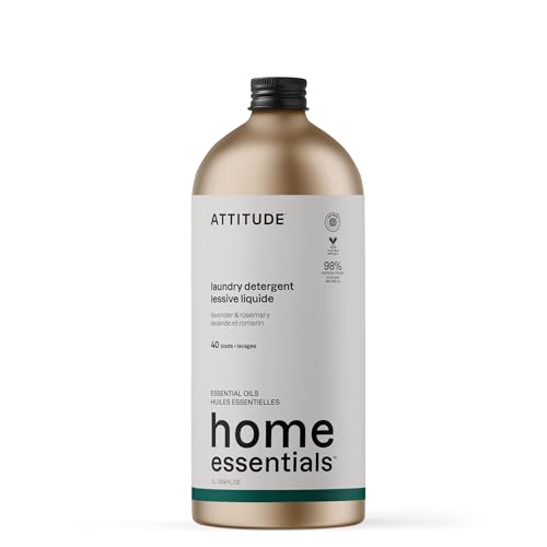 ATTITUDE Laundry Detergent, EW...Lavender and Rosemary, 1 Liter - down 19.87% (£3.75) to £15.12 from £18.87