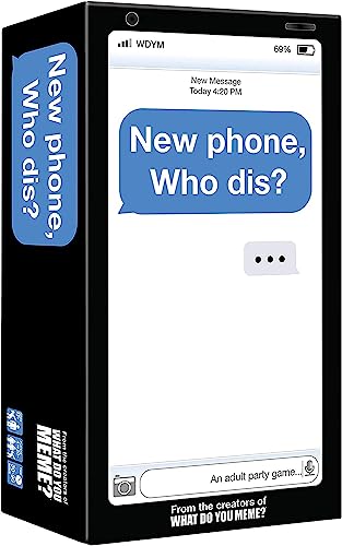 WHAT DO YOU MEME? New Phone, W... Adult Party Game (UK Edition) - down 66.64% (£9.99) to £5.00 from £14.99