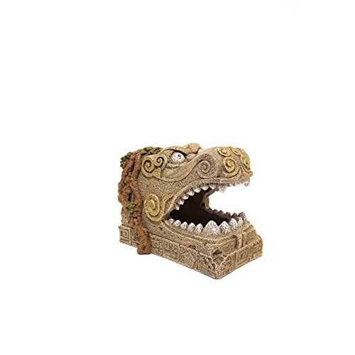 Rosewood Serpent Head Tomb Aquarium Decor - down 15.09% (£1.13) to £6.36 from £7.49