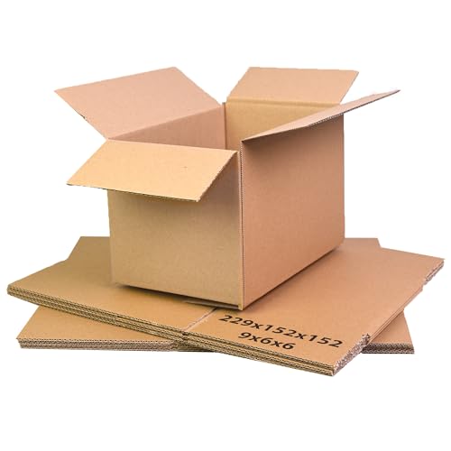Triplast 229 x 152 x 152mm Sma...id Cardboard Boxes (Pack of 5) - down 40.90% (£2.00) to £2.89 from £4.89