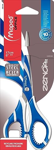 Maped Zenoa Fit 17cm 6.5 inch Scissors - down 48.36% (£3.09) to £3.30 from £6.39