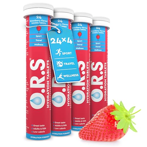 O.R.S Hydration Tablet with El...Strawberry Flavour, 96 Tablets - down 19.02% (£3.90) to £16.61 from £20.51