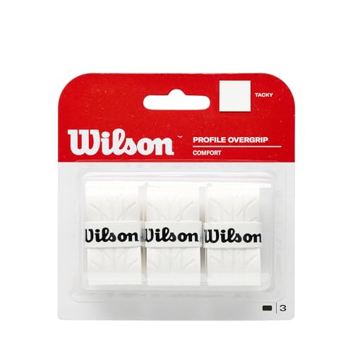 Wilson Unisex Adult Pro Overgrips, White, NS - down 21.62% (£0.80) to £2.90 from £3.70