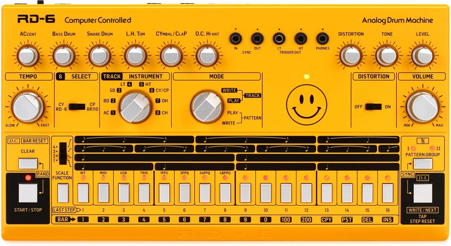 Behringer RHYTHM DESIGNER RD-6...quencer and Distortion Effects - down 3.84% (£3.90) to £97.70 from £101.60