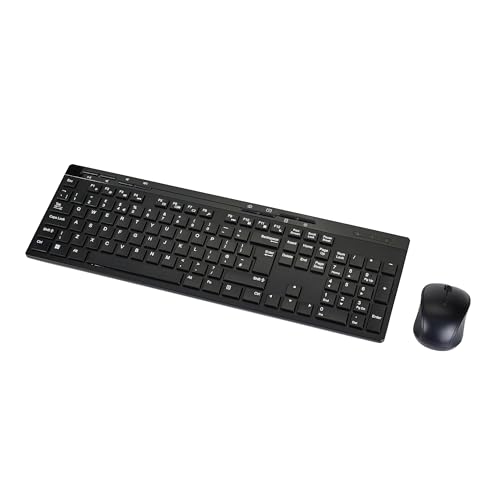 Amazon Basics ‎MD023 Full-Size...USB Receiver, UK Layout, Black - down 51.45% (£6.94) to £6.55 from £13.49