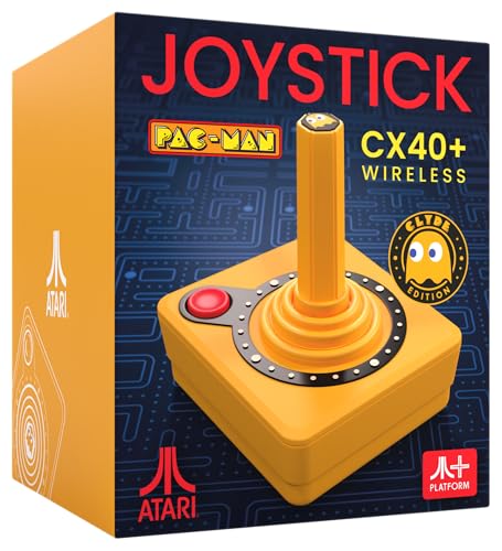Pac-Man CX-40+ Wireless Joystick Orange - down 8.86% (£2.41) to £24.80 from £27.21