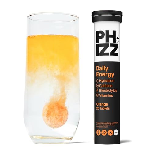 Phizz Daily Energy Electrolyte...ne (Daily Energy (Orange), 20) - down 49.94% (£3.99) to £4.00 from £7.99