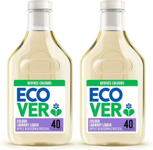 Ecover Colour Laundry Liquid, ... Freesia, 80 Washes, Pack of 2 - down 33.38% (£7.01) to £13.99 from £21.00