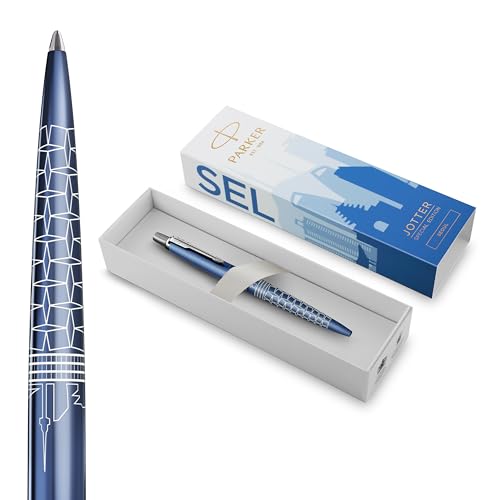 Parker Jotter Ballpoint Pen | ...um Point | Blue Ink | Gift Box - down 33.20% (£9.09) to £18.29 from £27.38