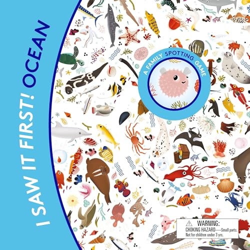 I Saw It First! Ocean: A Family Spotting Game - down 32.44% (£6.18) to £12.87 from £19.05