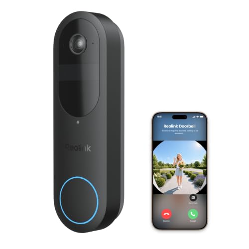 Reolink Video Doorbell (2nd Ge...Local Storage, Live Video Call - down 14.29% (£20.00) to £119.99 from £139.99