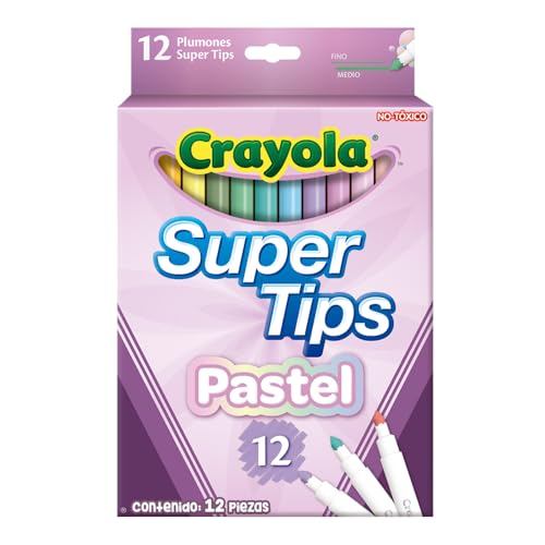 CRAYOLA Pastel SuperTips Washa...othing, Ideal for Kids Aged 3+ - down 54.55% (£1.80) to £1.50 from £3.30