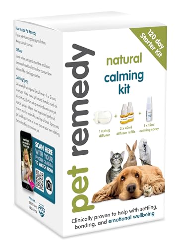 Pet Remedy Natural De Stress & Calming 120 Day Starter Kit - down 25.32% (£5.11) to £15.07 from £20.18