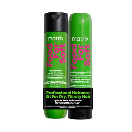 Matrix Food For Soft Hydrating...Moisture For Dry Hair, 2x300ml - down 12.85% (£3.25) to £22.05 from £25.30