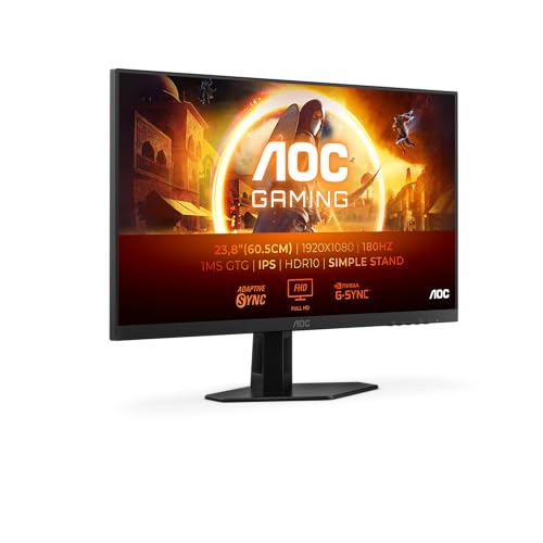 AOC Gaming 24G4XE - 24 Inch FH...80 HDMI 2.0 / DisplayPort 1.4) - down 36.36% (£39.98) to £69.99 from £109.97