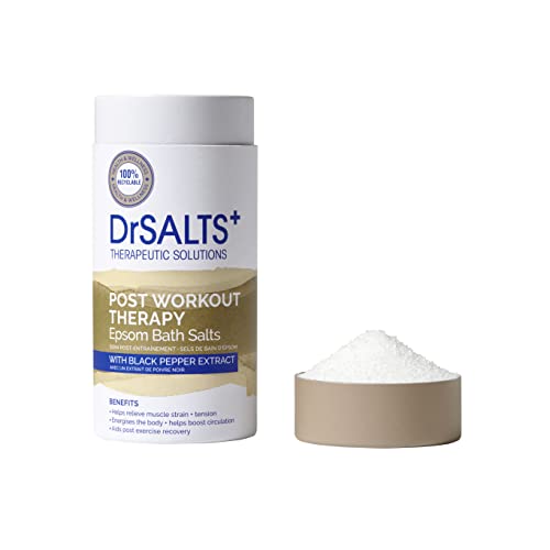 Dr Salts+ 100% Epsom Bath Salt...ver From Intense Exercise 750g - down 25.11% (£1.13) to £3.37 from £4.50