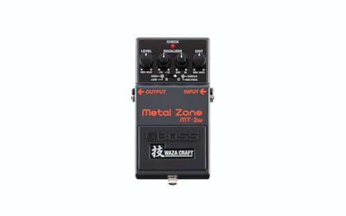 BOSS Mt-2W Metal Zone Waza Cra...ode And Powerful Three-Band Eq - down 14.97% (£20.81) to £118.19 from £139.00