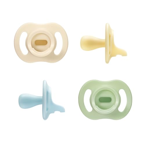 Tommee Tippee Ultra-Light Stay...ck, One-Piece Silicone Soother - down 32.77% (£5.60) to £11.49 from £17.09