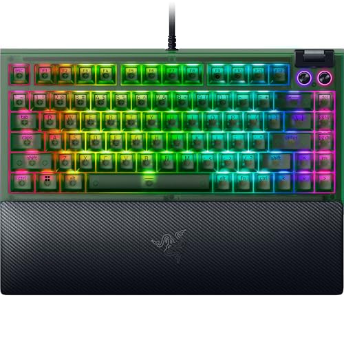 Razer BlackWidow V4 75% Phanto...ons) US Layout | Phantom Green - down 15.00% (£29.84) to £169.16 from £199.00
