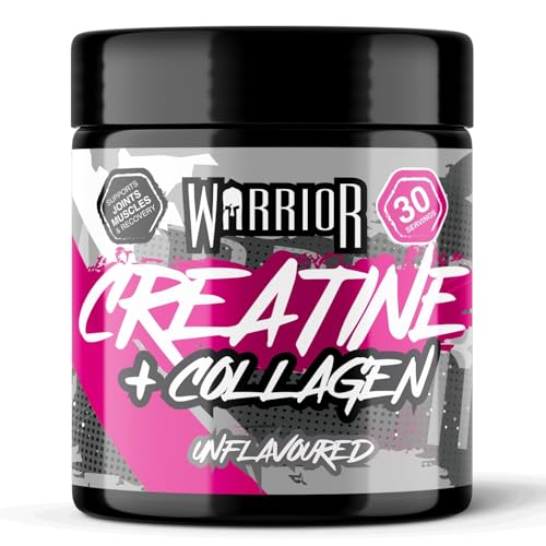 Warrior Creatine Plus Collagen...70g Muscle Recovery Supplement - down 16.73% (£2.51) to £12.49 from £15.00