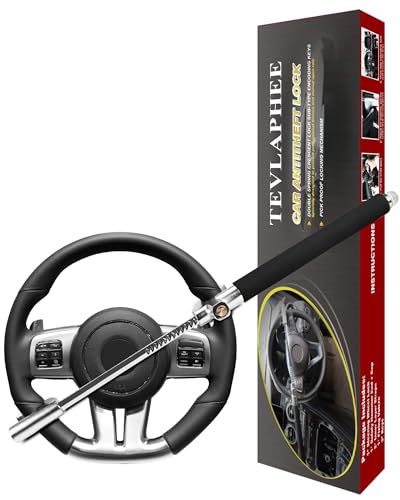 Tevlaphee Steering Wheel Lock,...y Hammer Window Breaker(Black) - down 12.18% (£4.87) to £35.10 from £39.97