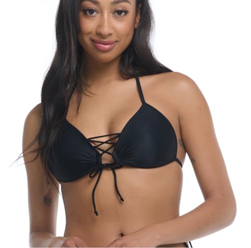 Body Glove Women's Smoothies U...angle Bikini Top, Black, Large - down 33.93% (£18.90) to £36.80 from £55.70