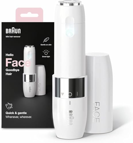 Braun Face Mini Hair Remover F...cation, with Smartlight, White - down 22.91% (£4.01) to £13.49 from £17.50