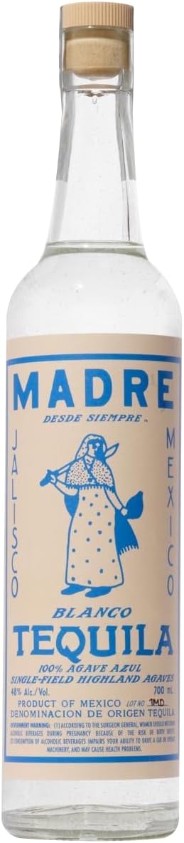 Madre Mezcal Tequila Blanco 70...equila, 100% Blue Webber Agave - down 10.00% (£4.31) to £38.78 from £43.09