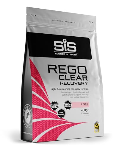 Science in Sport Rego Clear Re...r Serving, Peach Flavour, 460g - down 34.36% (£5.46) to £10.43 from £15.89