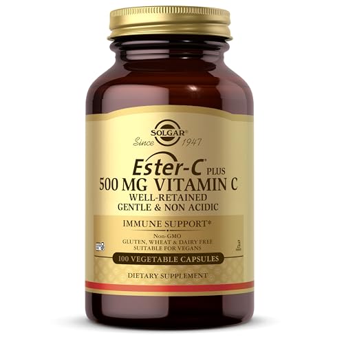 Solgar Ester-C Plus 500mg Vita...idant - 100 Vegetable Capsules - down 5.35% (£0.65) to £11.49 from £12.14