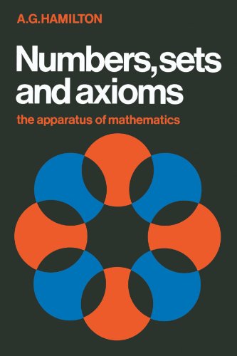 Numbers, Sets and Axioms: The Apparatus of Mathematics - down 50.06% (£25.27) to £25.21 from £50.48