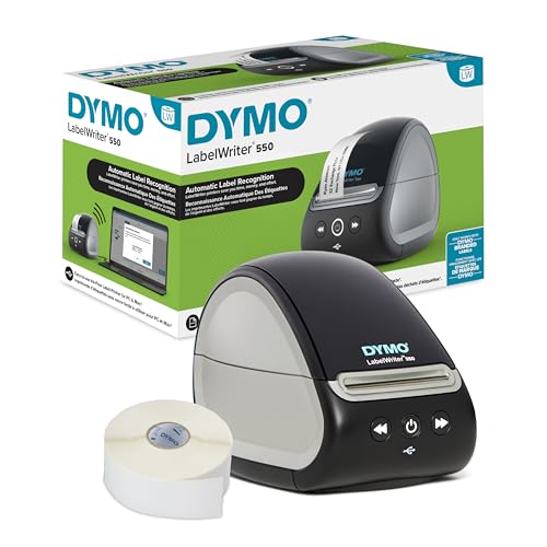 DYMO LabelWriter 550 Series: D...ng, and Plastic-Free Packaging - down 9.50% (£9.29) to £88.50 from £97.79