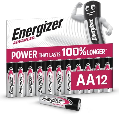 Energizer Advanced - AA Batter... Shelf Life [Amazon Exclusive] - down 33.24% (£2.49) to £5.00 from £7.49