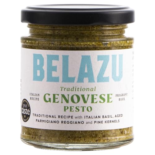 Belazu Traditional Genovese Pesto, 165g - down 19.40% (£0.65) to £2.70 from £3.35