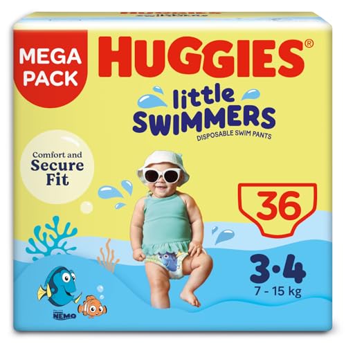 Huggies Little Swimmers, Swim ... - Tear Sides for Easy Removal - down 14.29% (£1.50) to £9.00 from £10.50